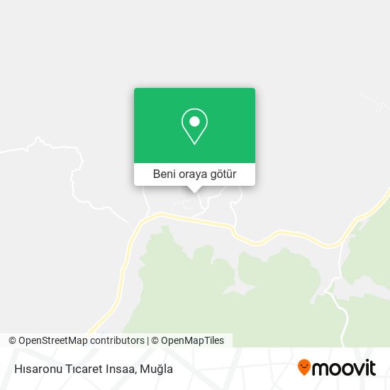 Hısaronu Tıcaret Insaa harita