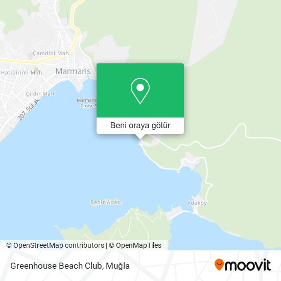 Greenhouse Beach Club harita