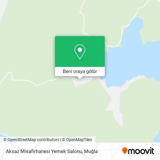 Aksaz Misafirhanesi Yemek Salonu harita