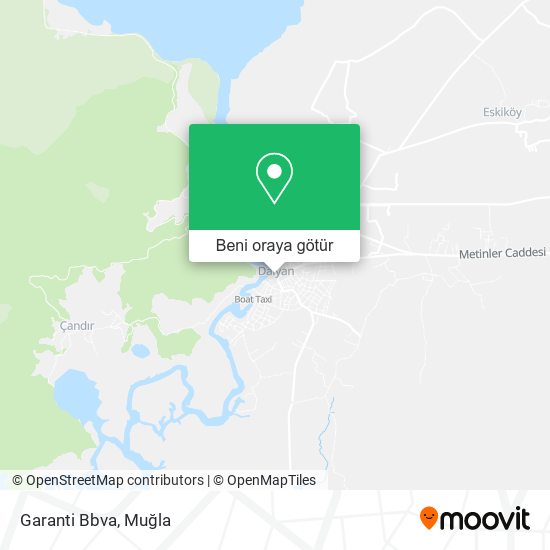 Garanti Bbva harita