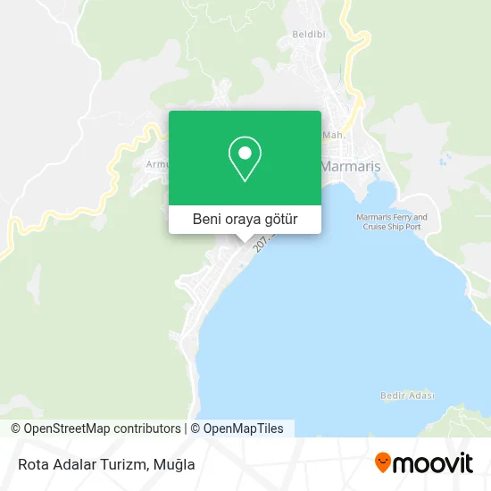 Rota Adalar Turizm harita