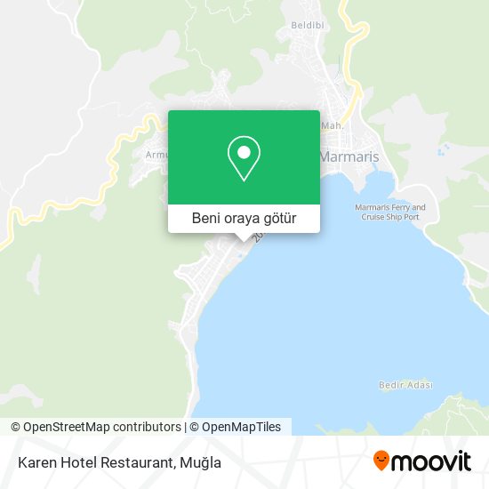 Karen Hotel Restaurant harita