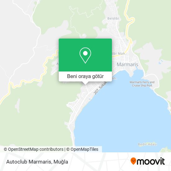 Autoclub Marmaris harita