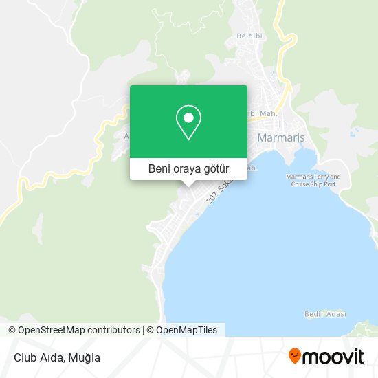 Club Aıda harita