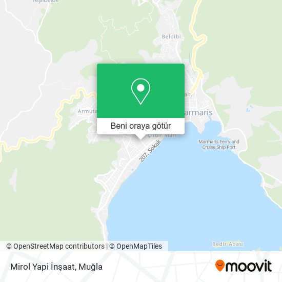 Mirol Yapi İnşaat harita
