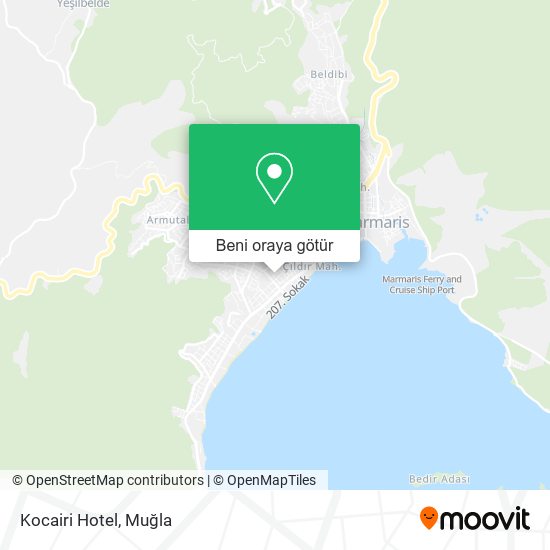 Kocairi Hotel harita