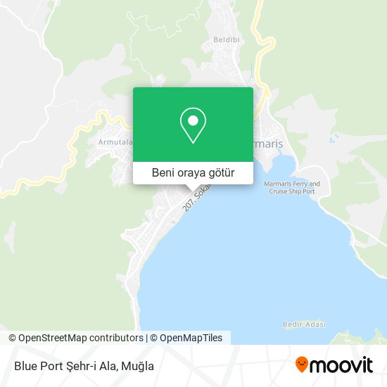 Blue Port Şehr-i Ala harita