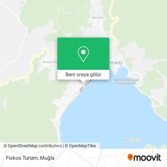 Fiskos Turizm harita