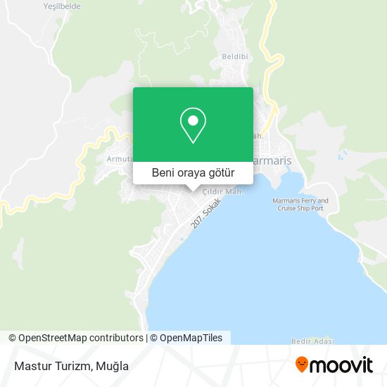 Mastur Turizm harita
