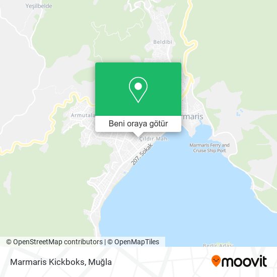 Marmaris Kickboks harita
