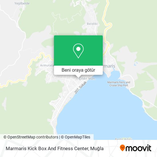 Marmaris Kick Box And Fitness Center harita