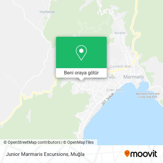 Junior Marmaris Excursions harita