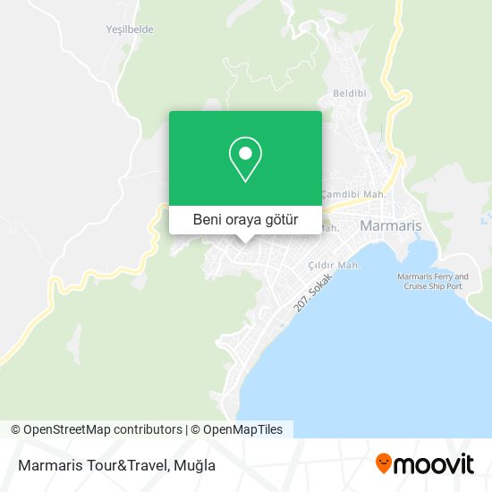 Marmaris Tour&Travel harita