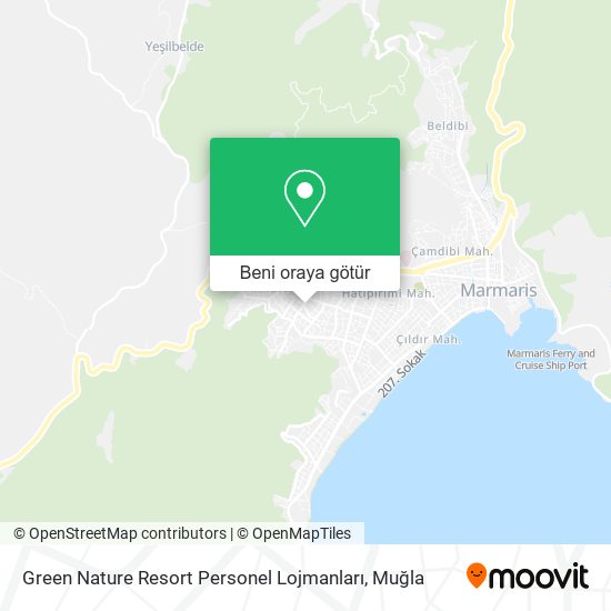 Green Nature Resort Personel Lojmanları harita