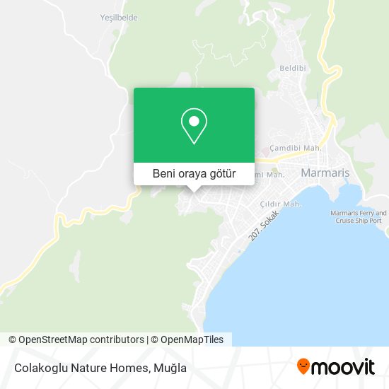 Colakoglu Nature Homes harita
