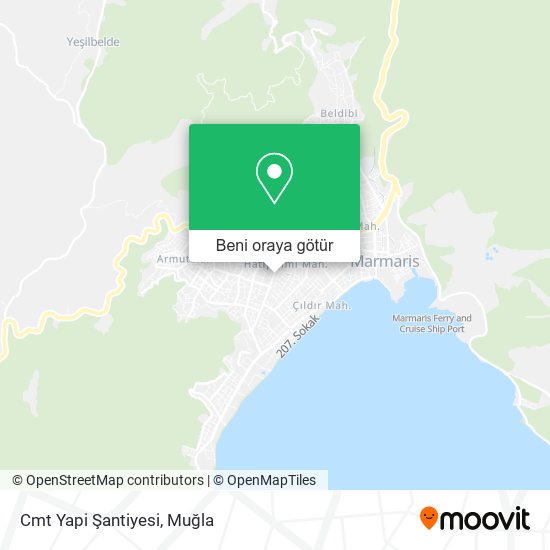 Cmt Yapi Şantiyesi harita