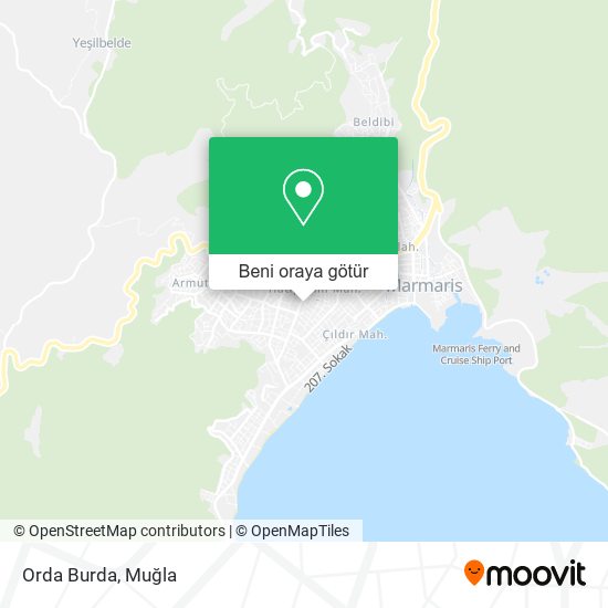 Orda Burda harita
