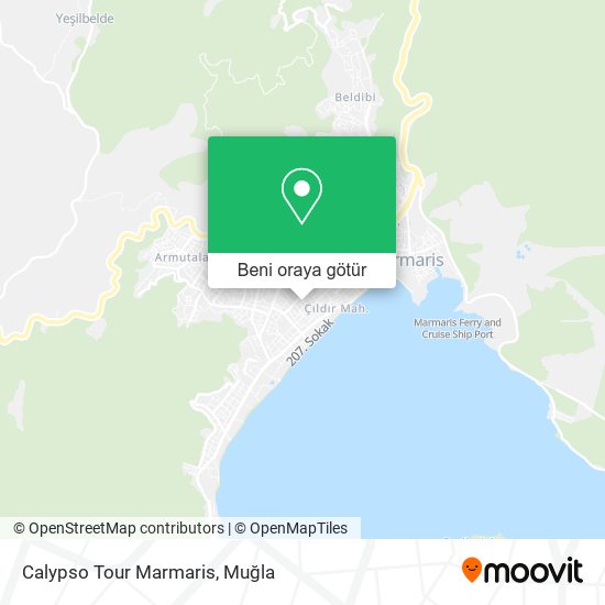 Calypso Tour Marmaris harita