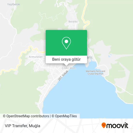 VIP Transfer harita