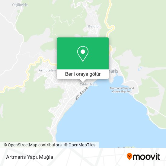 Artmaris Yapı harita