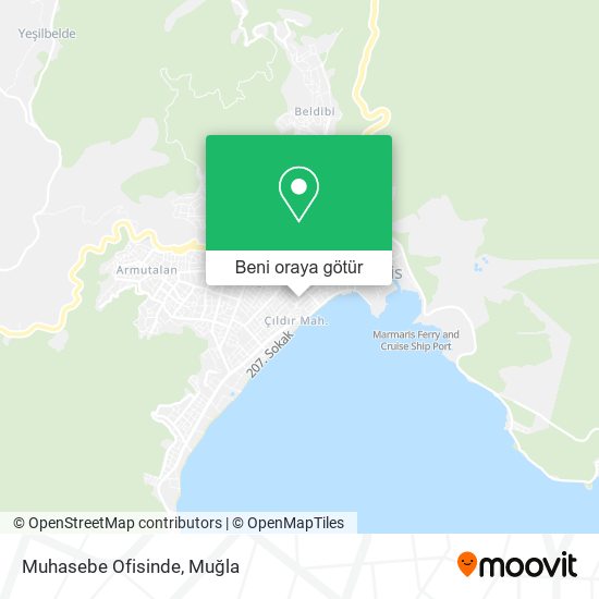 Muhasebe Ofisinde harita