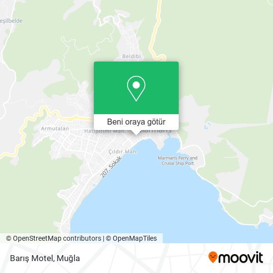 Barış Motel harita