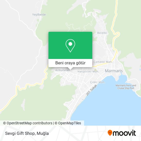 Sevgi Gift Shop harita