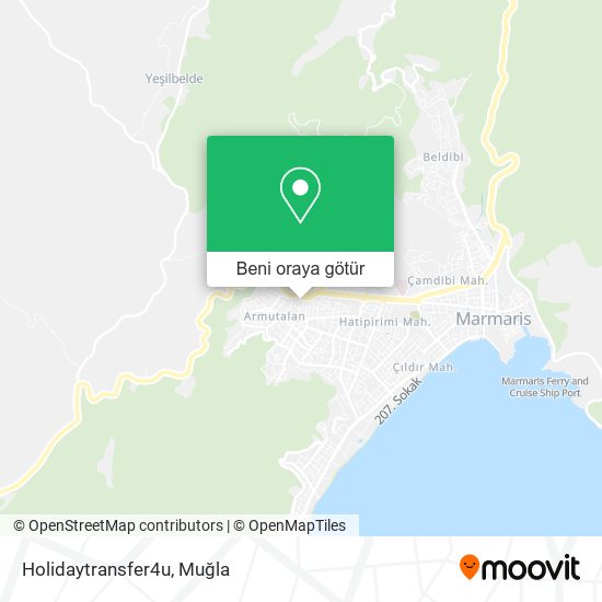Holidaytransfer4u harita