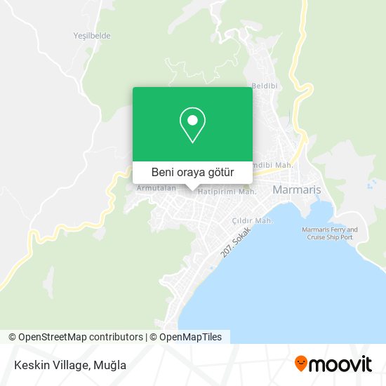 Keskin Village harita