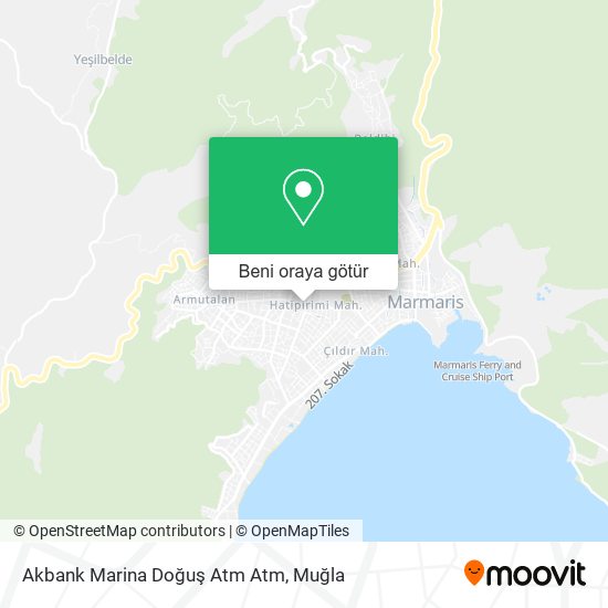 Akbank Marina Doğuş Atm Atm harita