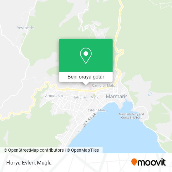 Florya Evleri harita
