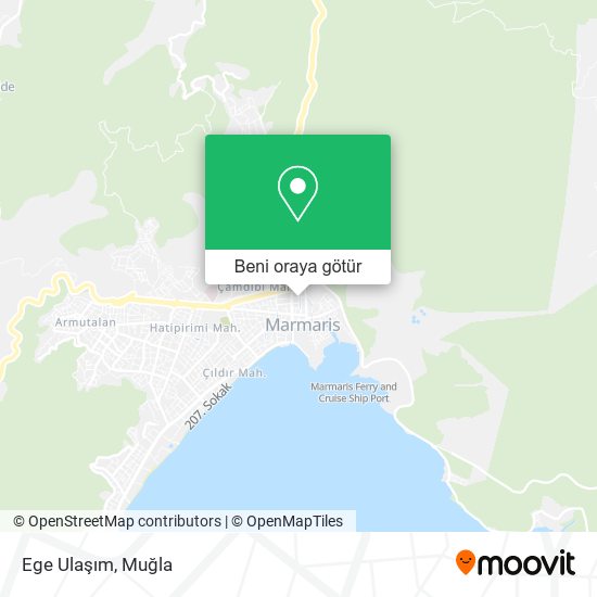 Ege Ulaşım harita