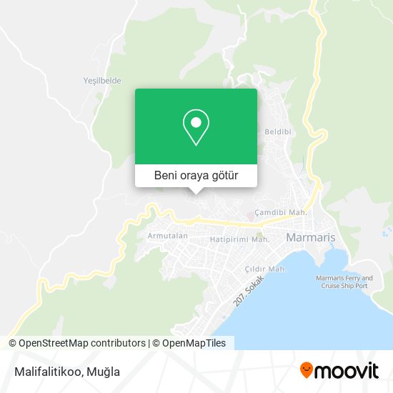 Malifalitikoo harita
