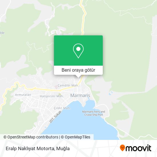 Eralp Naklıyat Motorta harita
