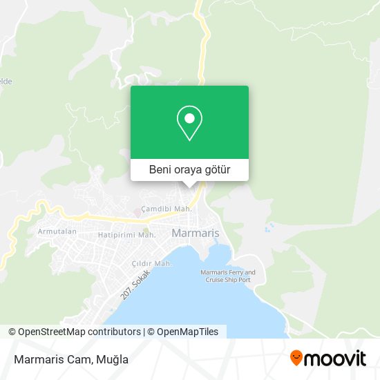 Marmaris Cam harita