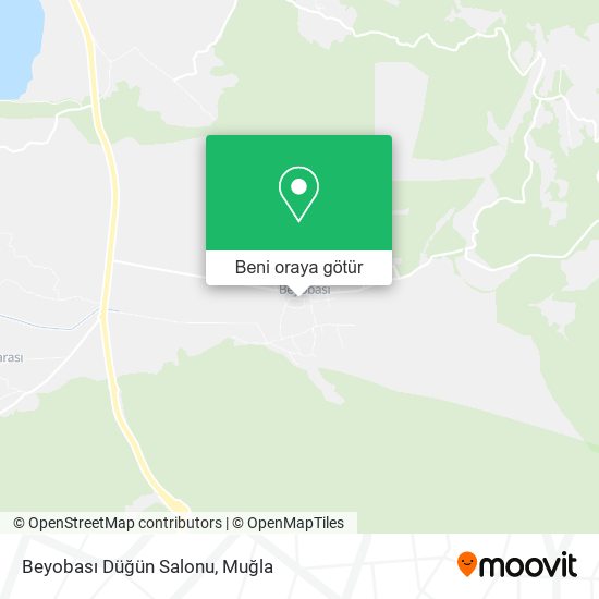Beyobası Düğün Salonu harita