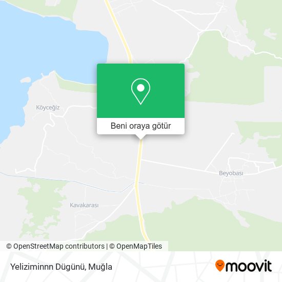 Yeliziminnn Dügünü harita