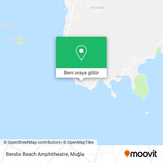 Bendis Beach Amphitheatre harita