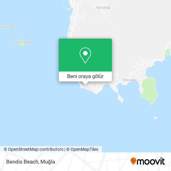 Bendis Beach harita