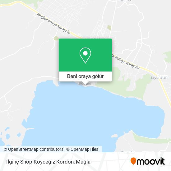 Ilginç Shop Köyceğiz Kordon harita