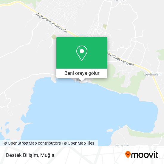 Destek Bilişim harita