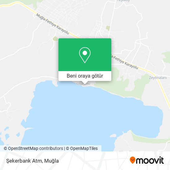 Şekerbank Atm harita