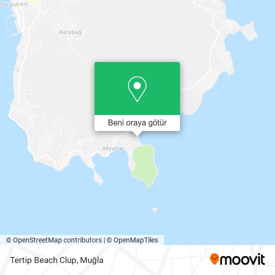 Tertip Beach Clup harita