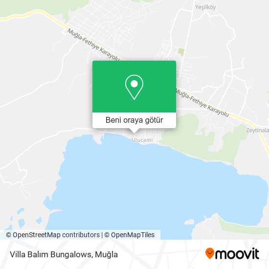 Villa Balım Bungalows harita