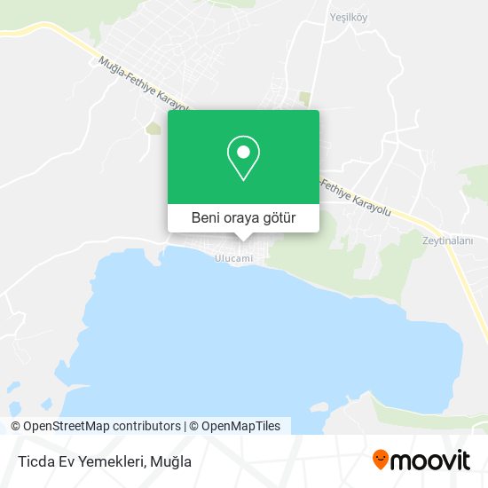 Ticda Ev Yemekleri harita