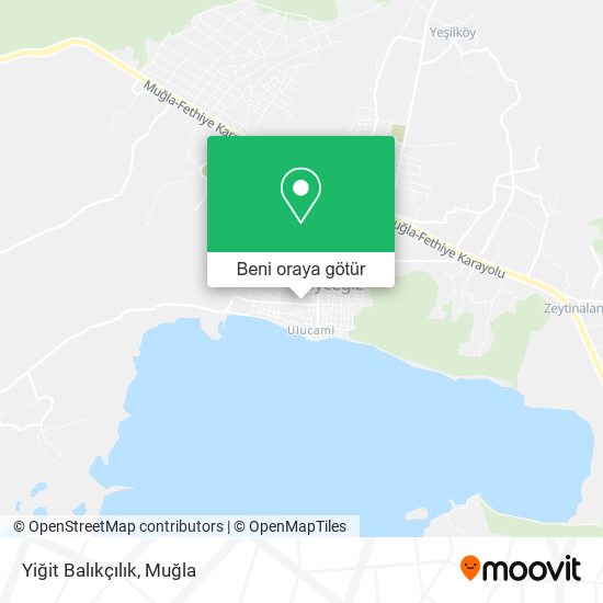 Yiğit Balıkçılık harita
