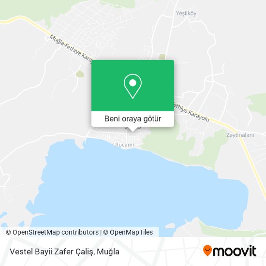 Vestel Bayii Zafer Çaliş harita