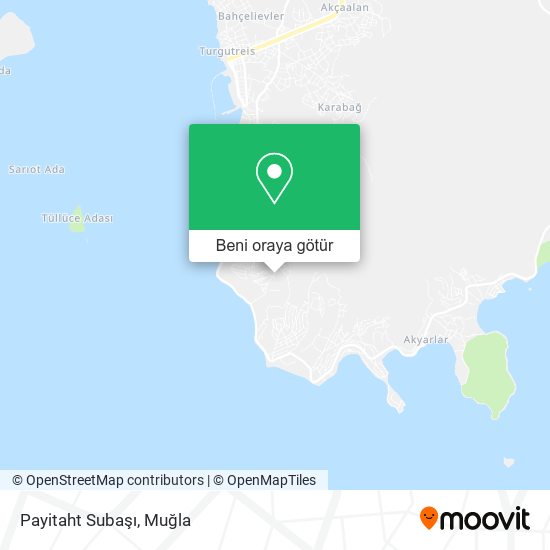 Payitaht Subaşı harita