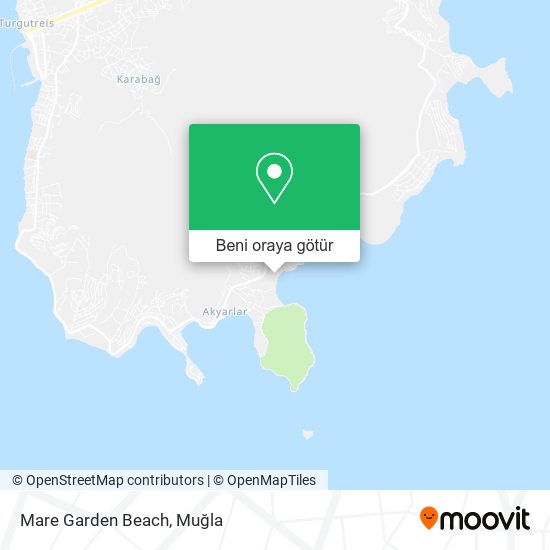Mare Garden Beach harita