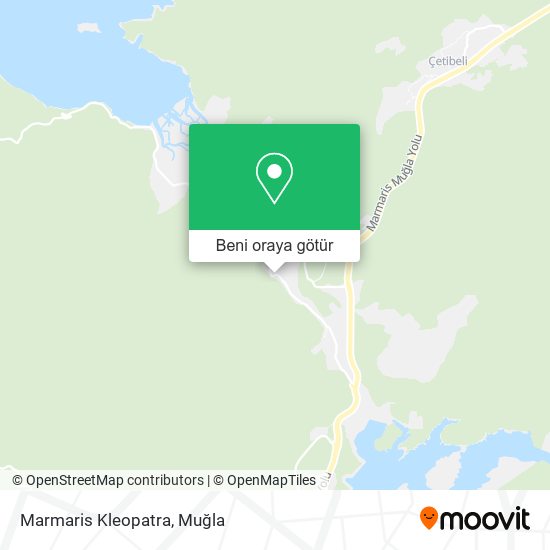 Marmaris Kleopatra harita